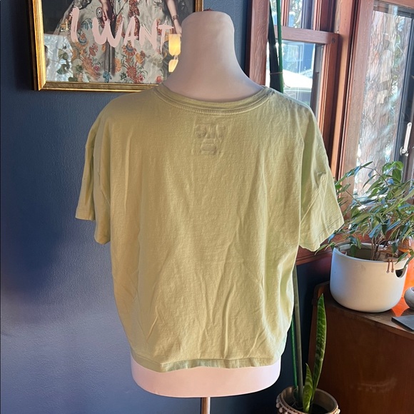 TLC “no scrubs” Light Green Crop Top - Picture 2 of 4